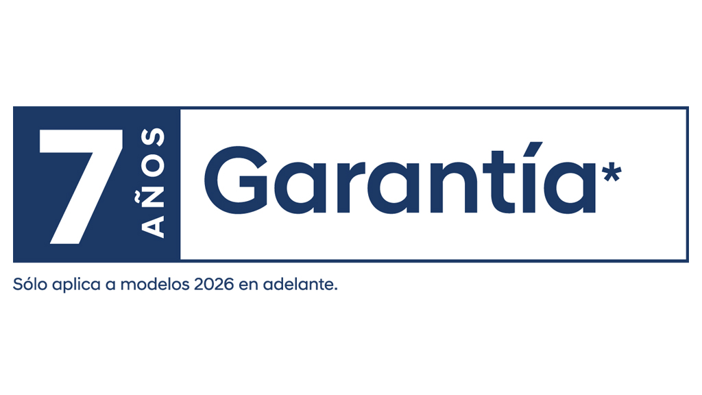 garantía de 7 años