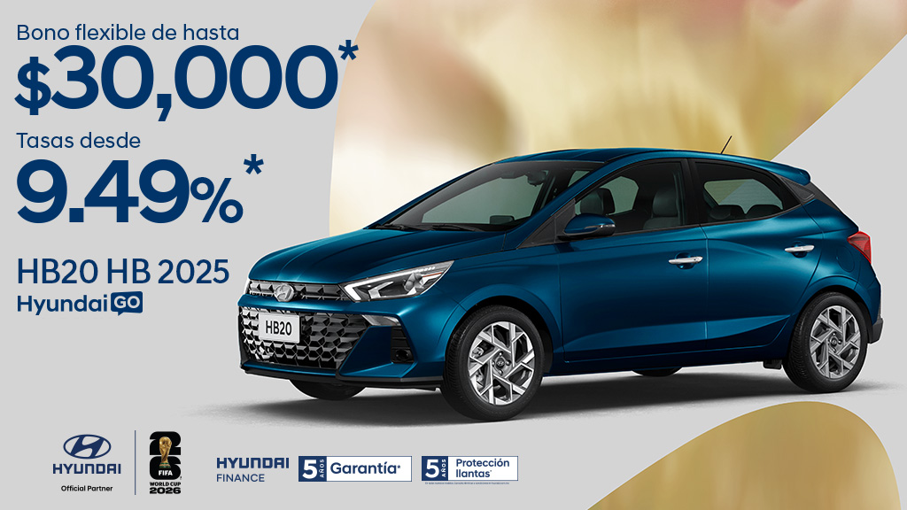 Hyundai HB20 2025 promoción Hyundai Go abril