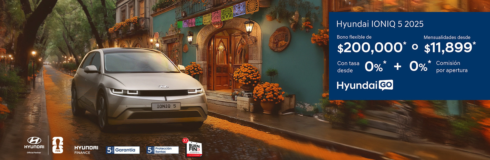 Promoción IONIQ 5 Hyundai Go noviembre 2025
