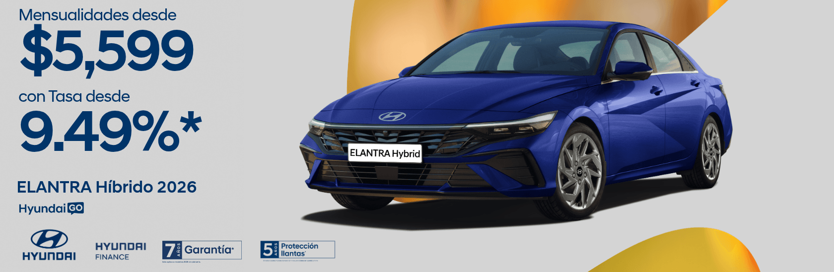 Promoción Elantra Híbrido 2025 Hyundai Go agosto