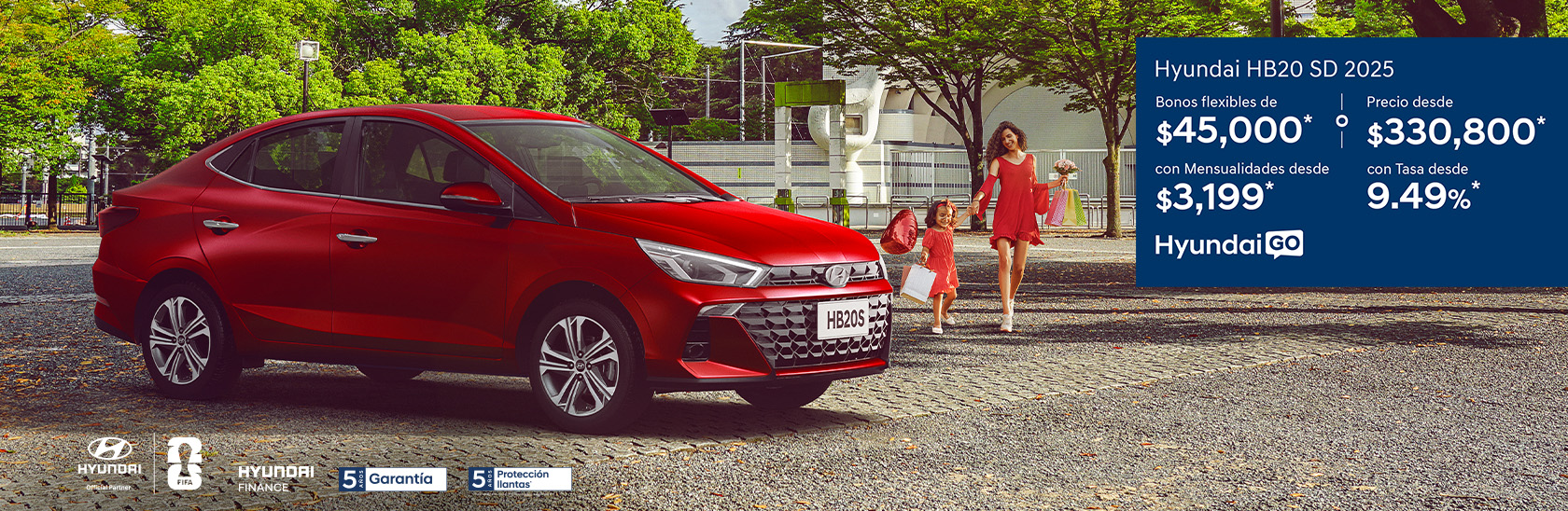 Promoción HB20 SD febrero con Hyundai Go