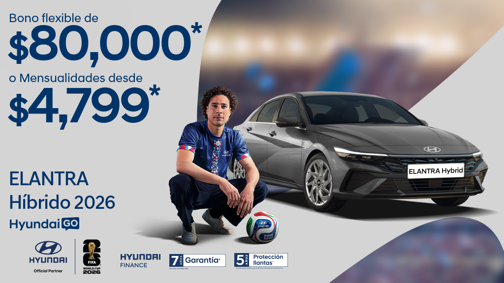 Promoción de Hyundai Go Elantra Híbrido julio 2026
