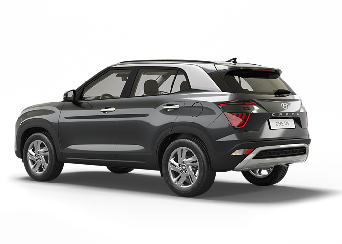 Vista lateral Hyundai Creta 2024