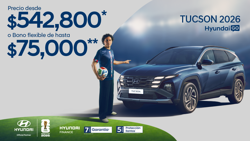 Tucson 2026 Hyundai Go Junio