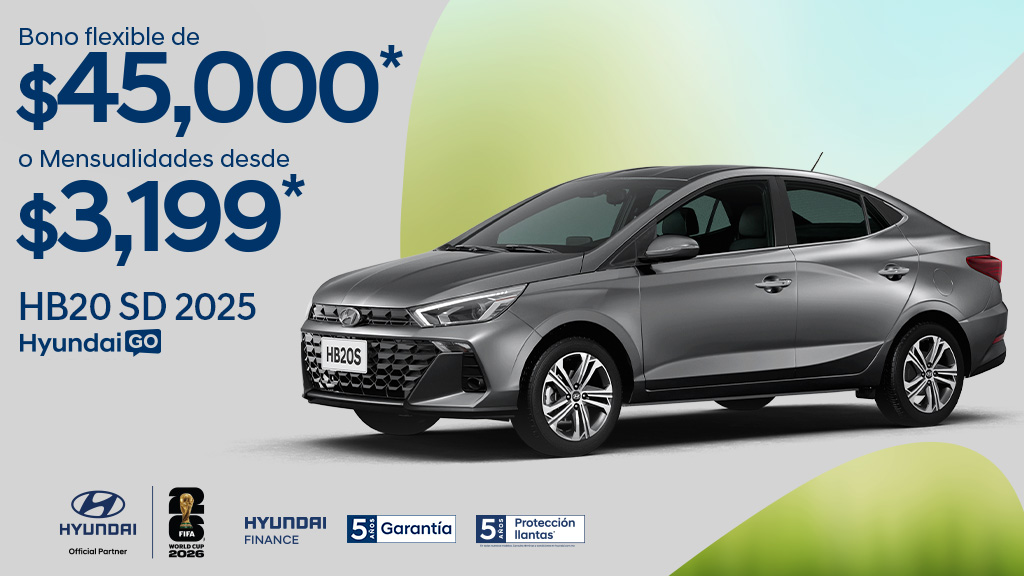 Promoción de Hyundai Go HB20 SD 2025