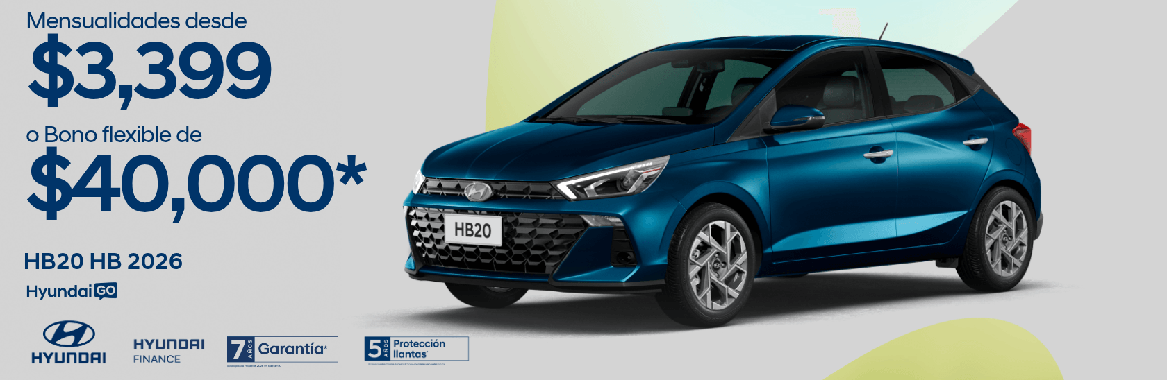 Oferta HB20 HB Hyundai Go agosto 2026