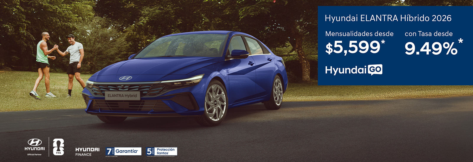 Promoción Elantra Híbrido 2025 Hyundai Go febrero