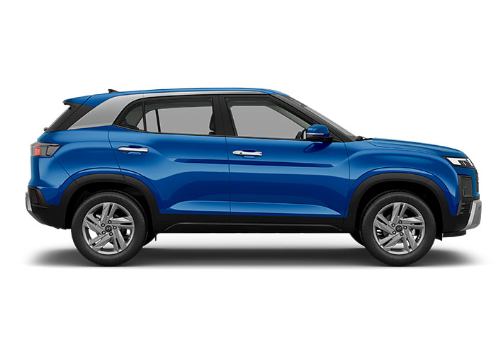 Hyundai Creta 2027 ángulo lateral​