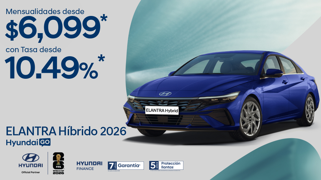 Promoción de Hyundai Go Elantra Híbrido abril 2026