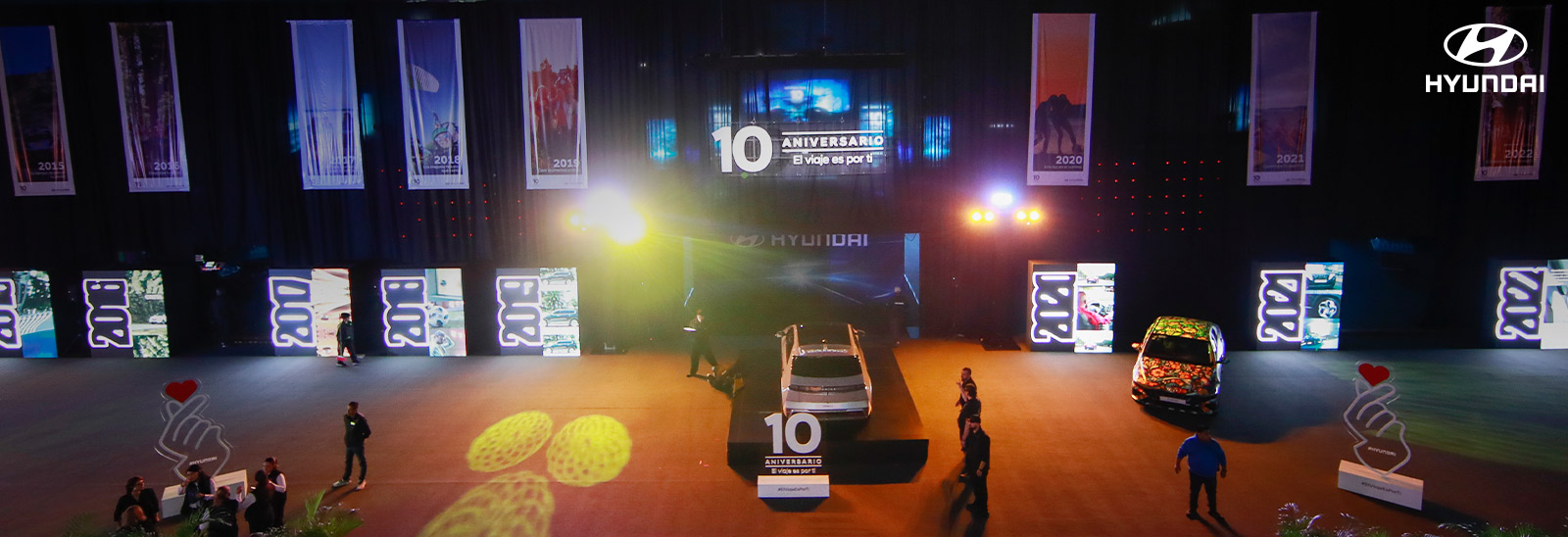 Hyundai festeja con evento de lanzamiento sus 10 años