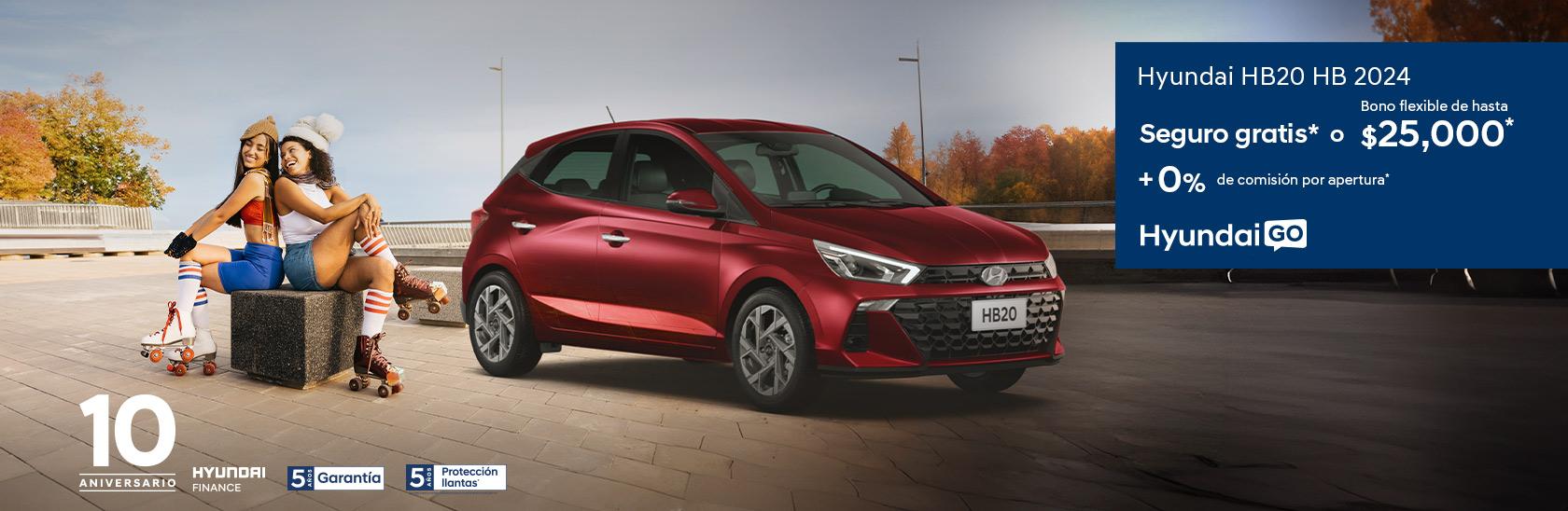 Oferta HB20 HB Hyundai Go octubre 2024