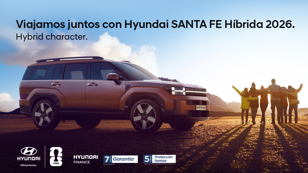 Hyundai Go santa fe hibrida 2025 FEBRERO