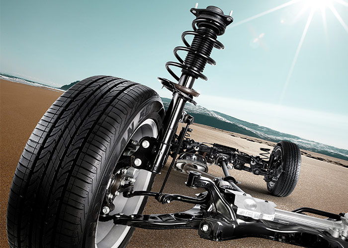 Suspensión y dirección de Hyundai