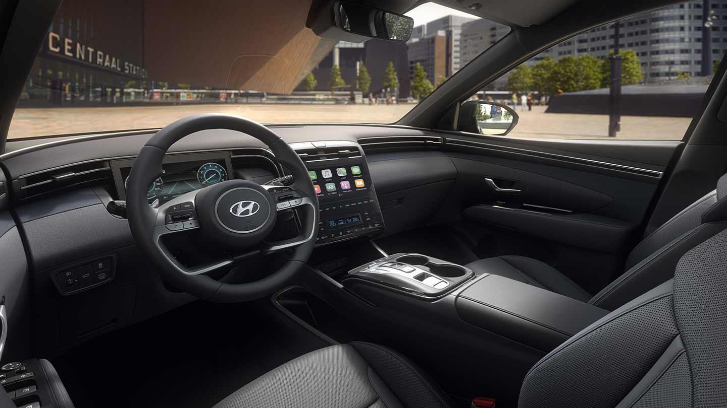 Interior de Hyundai Tucson