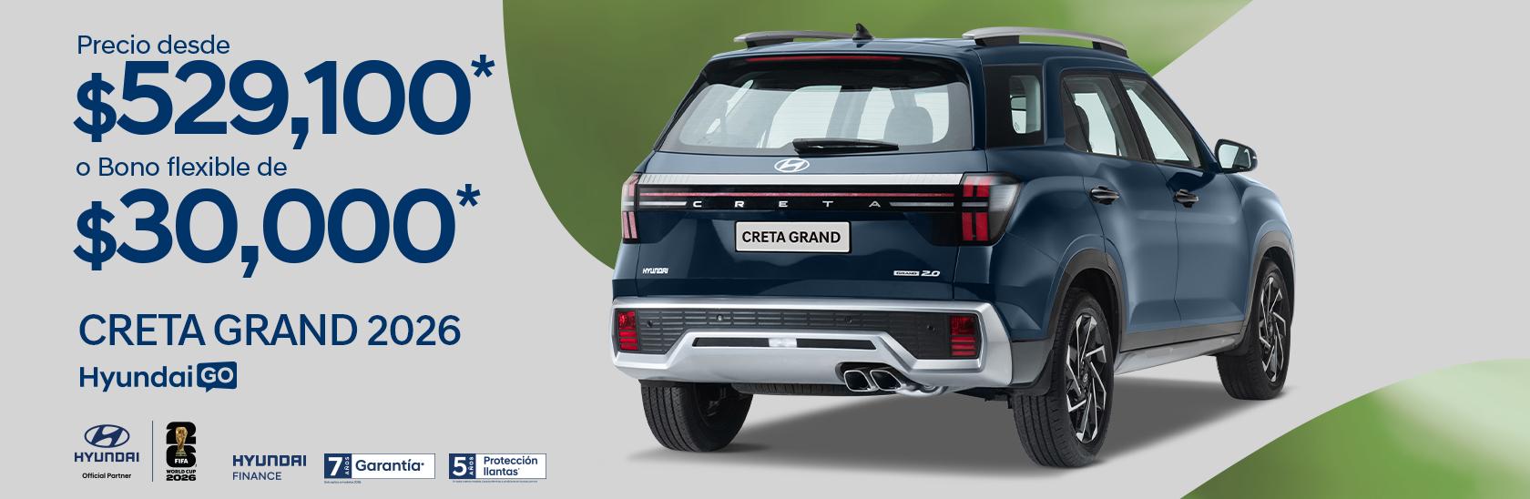 Creta Grand oferta febrero 2026 con Hyundai Go