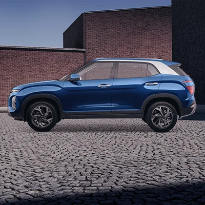 Hyundai Creta color azul