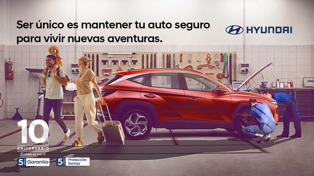 Suv Hyundai en servicio