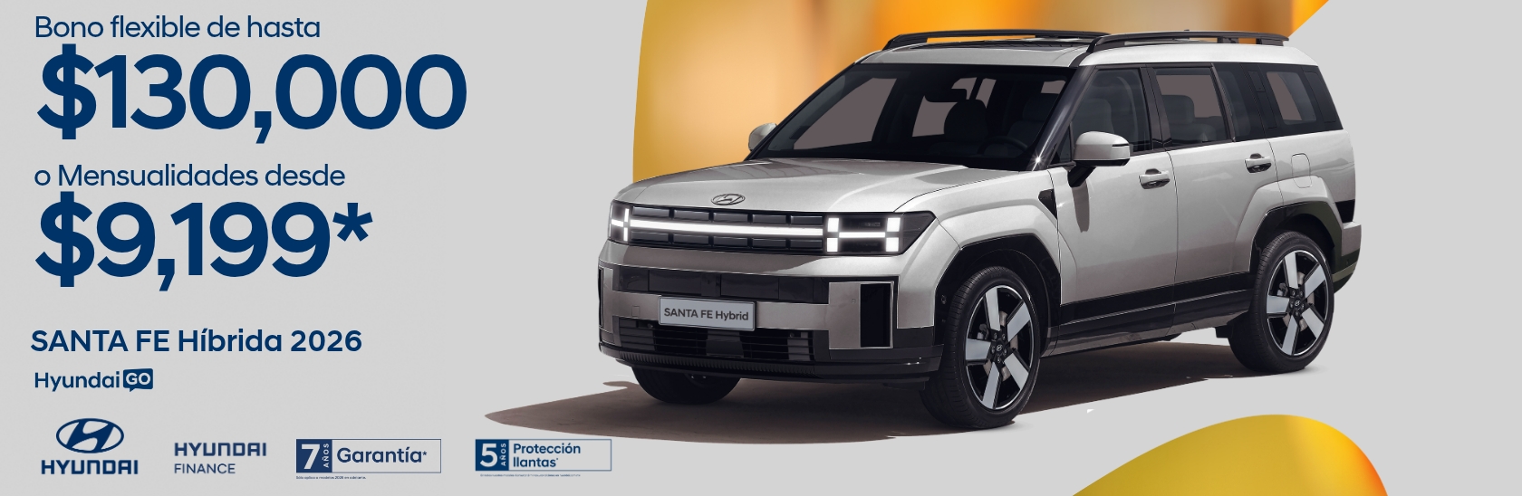 Promoción Santa Fe Híbrida 2025 Hyundai Go agosto 2026