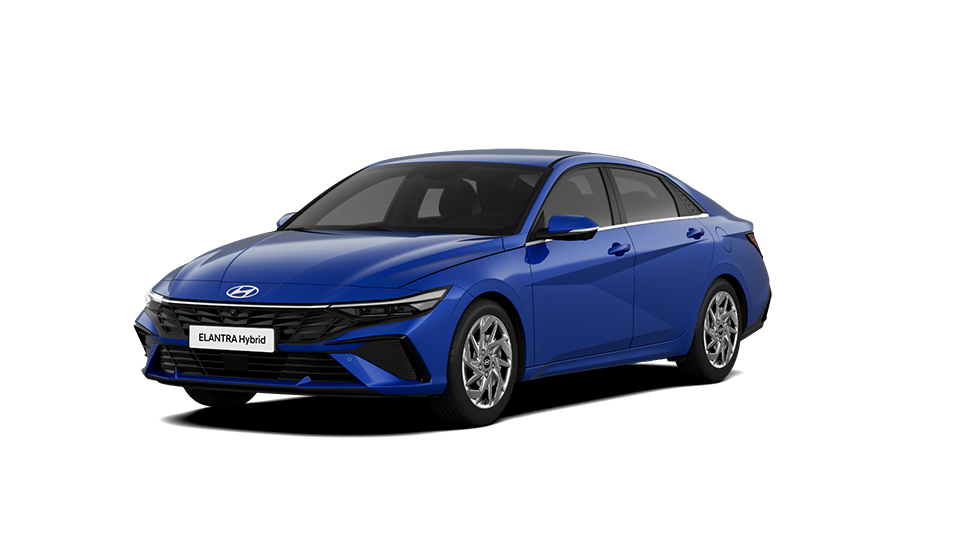 Elantra GLS Híbrido azul